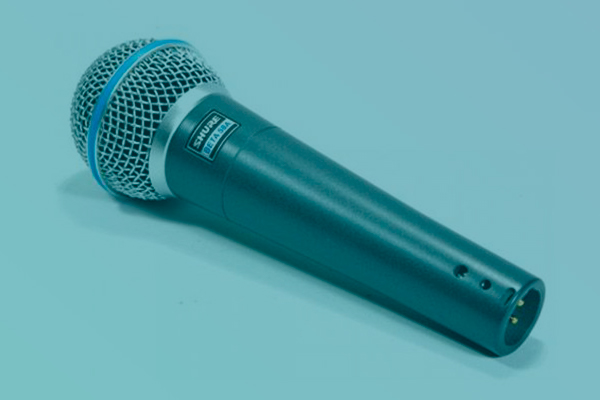 Microfone profissional para voz Shure Beta 58