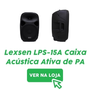 Lexsen LPS-15A Caixa Acústica Ativa de PA